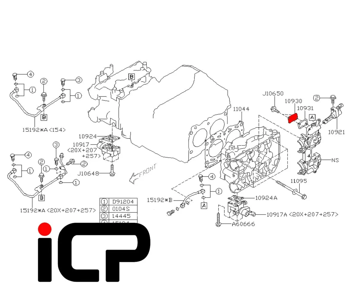 Inlet AVCS Solenoid Oil Return Cover