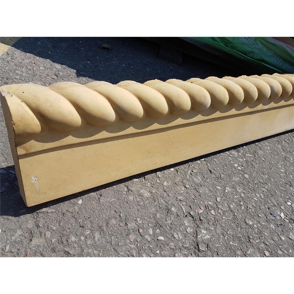 Half Rope Top Edging Kerb | 910mm | Barley - Image 2