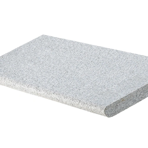 Silver Grey Solid Granite Steps & Edging | 900x450x30mm