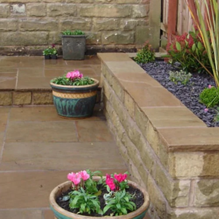Raj Green Sandstone | Coping | Edging | Steps | 900×150 - Image 2