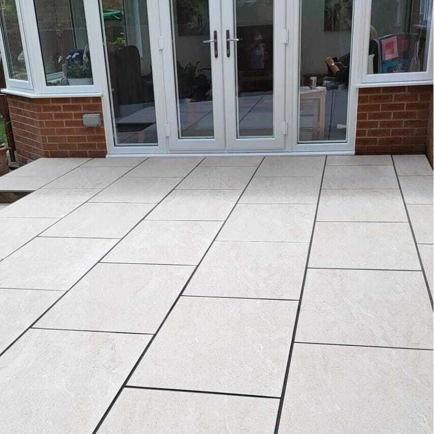 Nielson Ivory Beige Porcelain Paving | 900×600 - Image 3