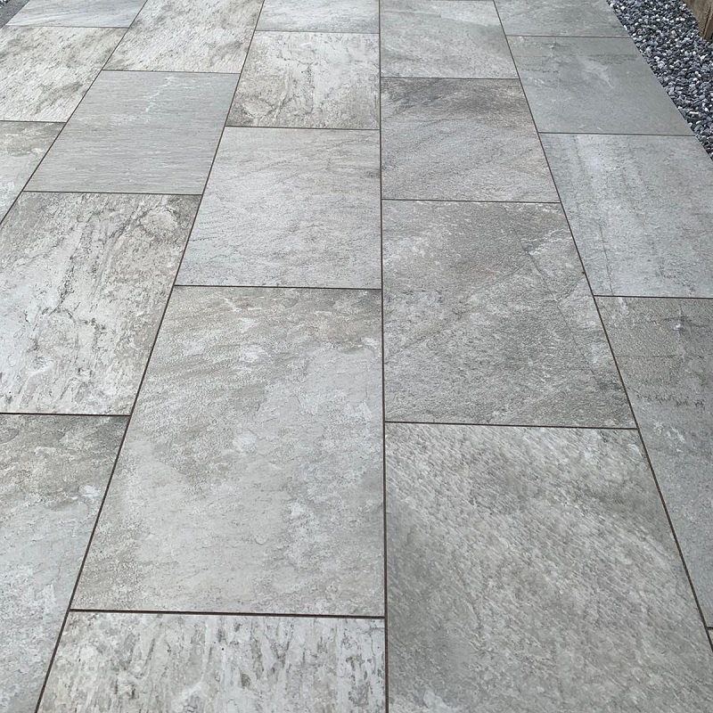 Quartzite Grey Vitrified Porcelain Paving Slabs | 900×600 - Image 7