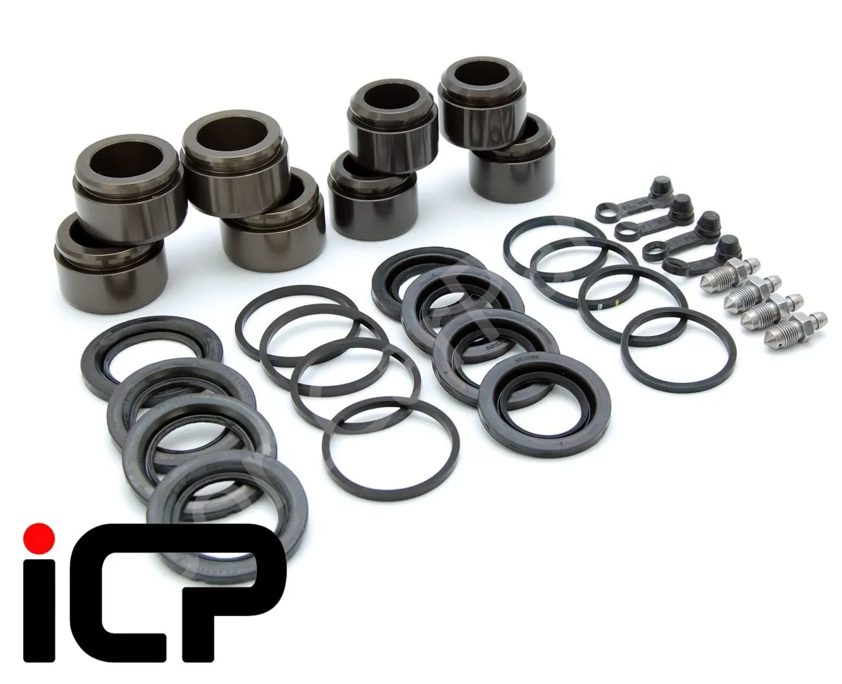 Front Brembo 4 Pot Brake Caliper Repair Rebuild Kit