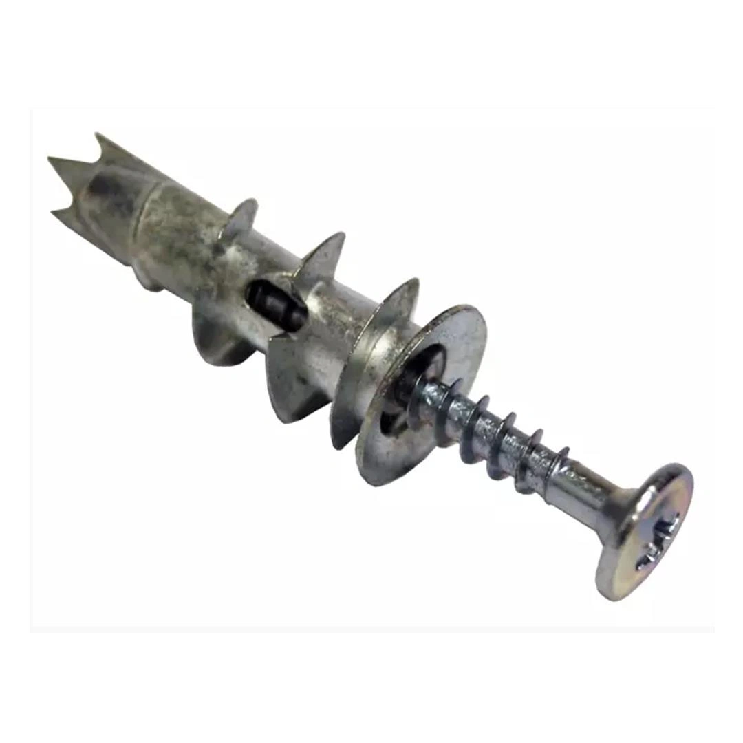 Cavity Wall Zinc Speed Plug & Screw | 4.5mm | Bag 25