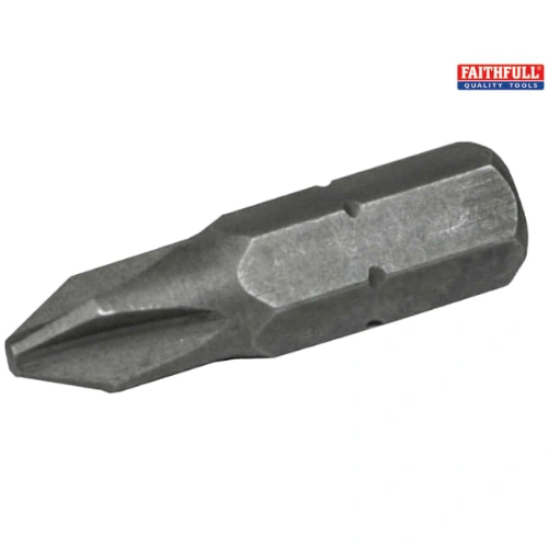 Faithful Phillips S2 Grade Steel Screwdriver Bits