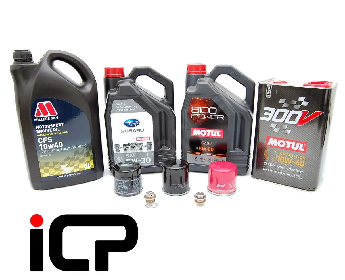 Engine Oil & Filter Service Kit (Options)