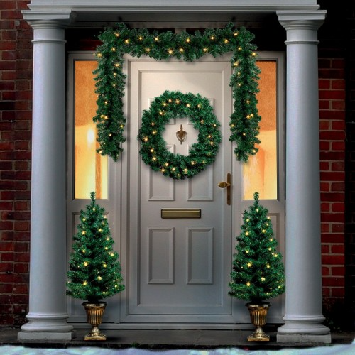 LED Christmas Door Set 4 Piece