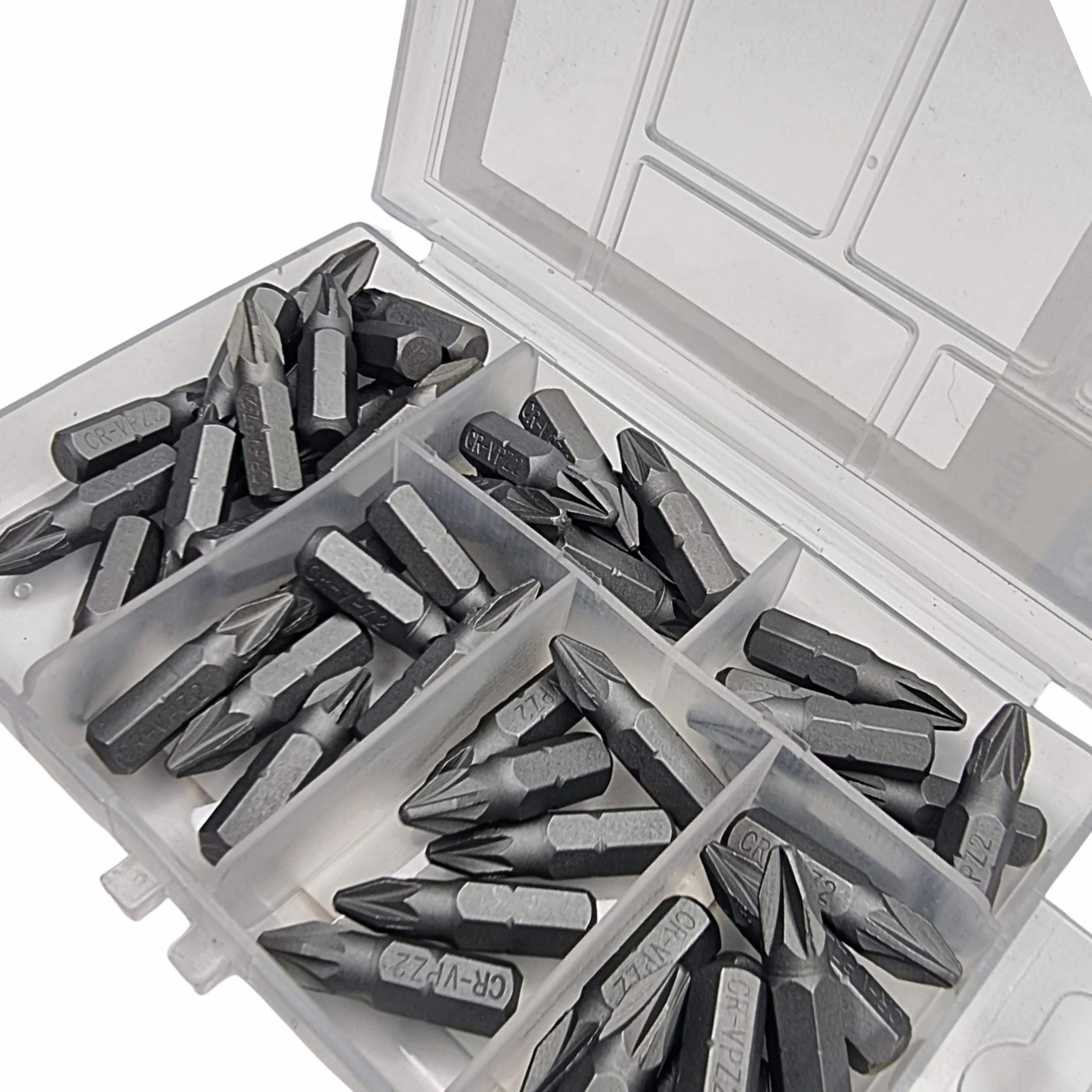 Rolson Multipack PZ2 Screwdriver 50 Bits: Chrome Vanadium for Strength 30311 - Image 2