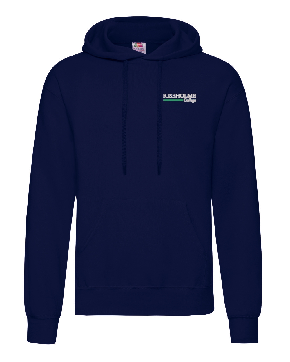 62208 Pullover Hoody Deep Navy C/W Riseholme Logo
