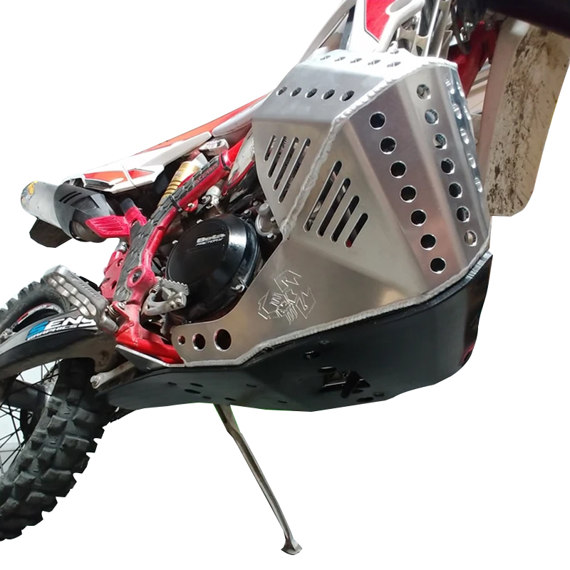 Pipe Guard Skid Plate for Beta 250/300RR by Emperor